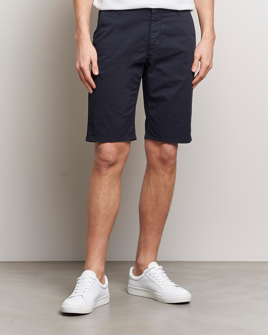 Heren | Korte broek | Lyle & Scott | Chinos Shorts Dark Navy