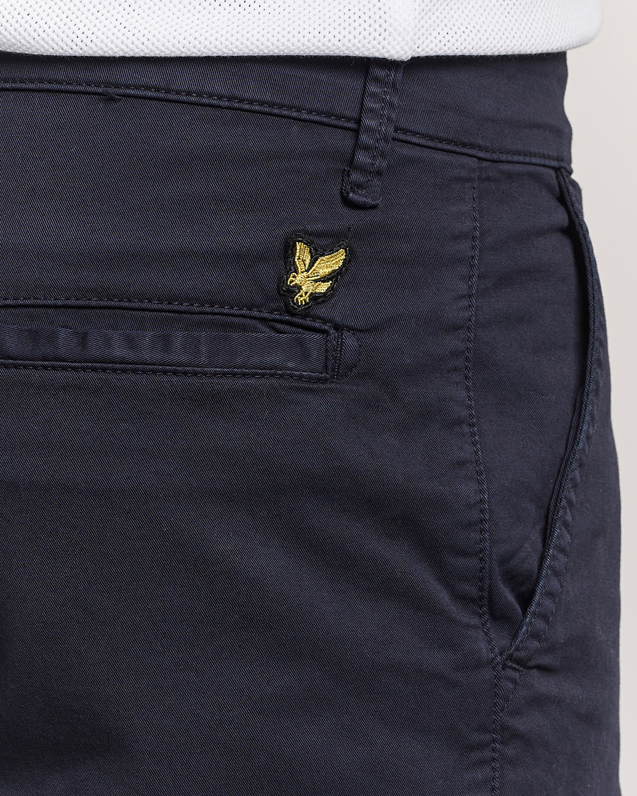 Heren | Korte broek | Lyle & Scott | Chinos Shorts Dark Navy