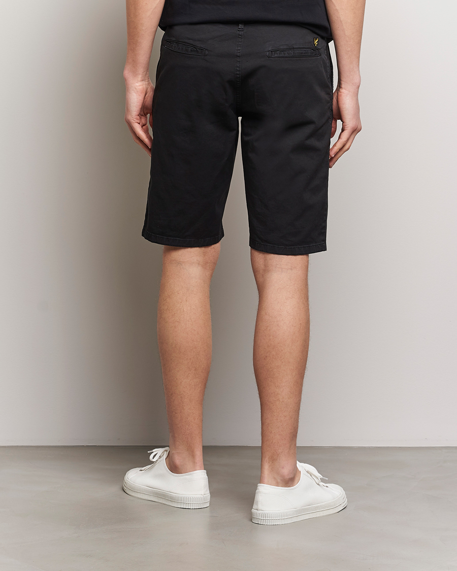 Heren | Korte broek | Lyle & Scott | Chinos Shorts Jet Black
