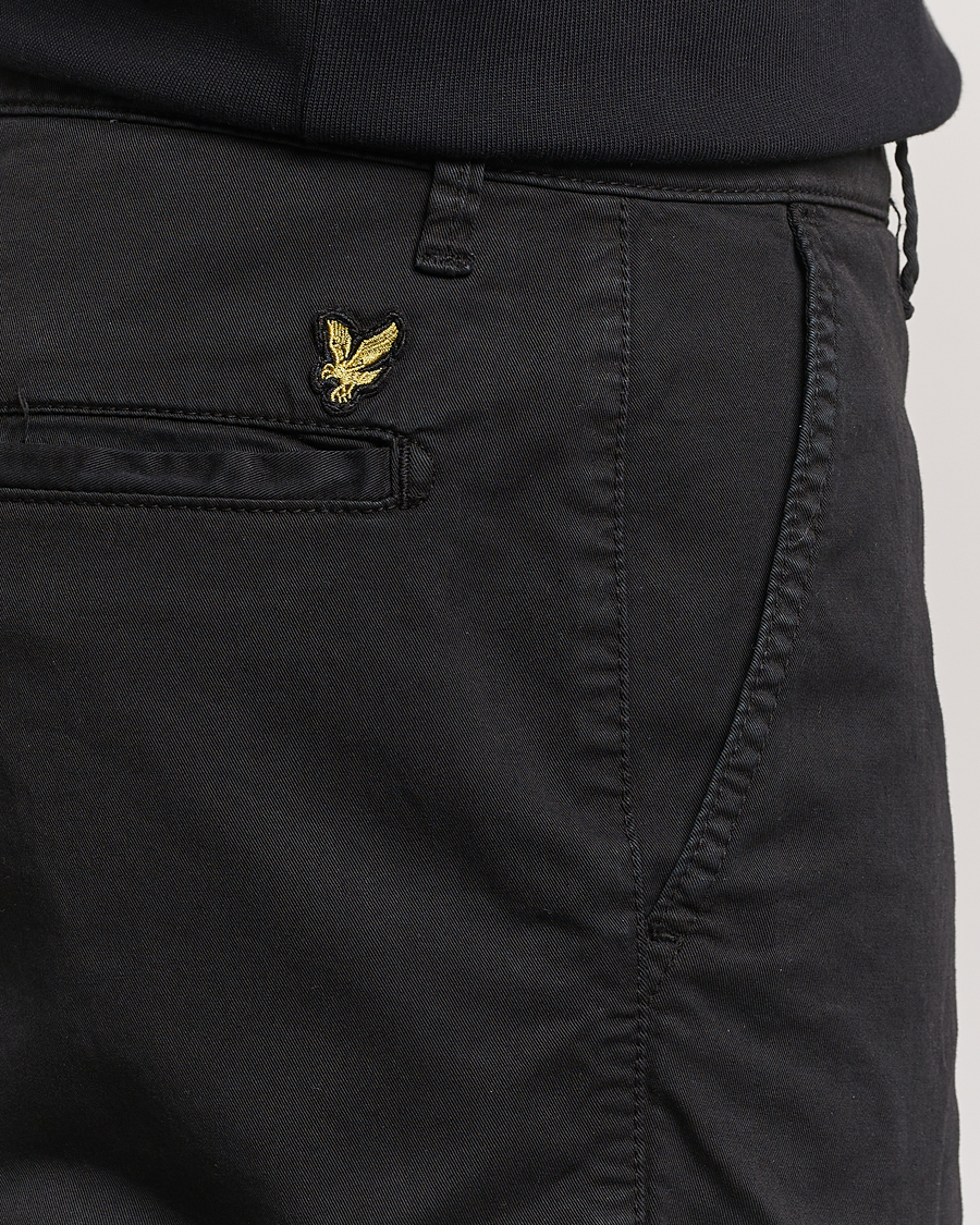 Heren | Korte broek | Lyle & Scott | Chinos Shorts Jet Black