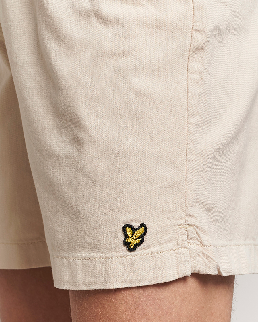 Heren | Korte broek | Lyle & Scott | Linen Drawstring Shorts Cove
