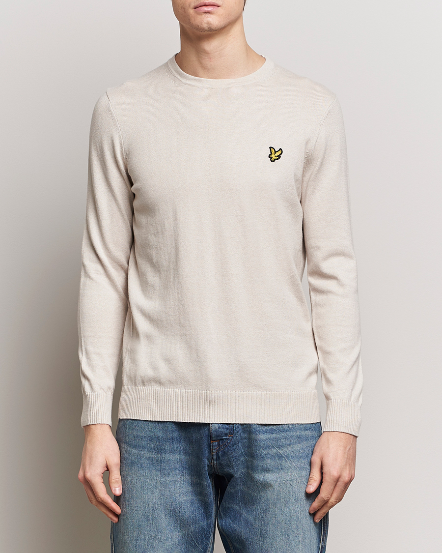 Men |  | Lyle & Scott | Cotton/Merino Knitted Crew Neck Cove