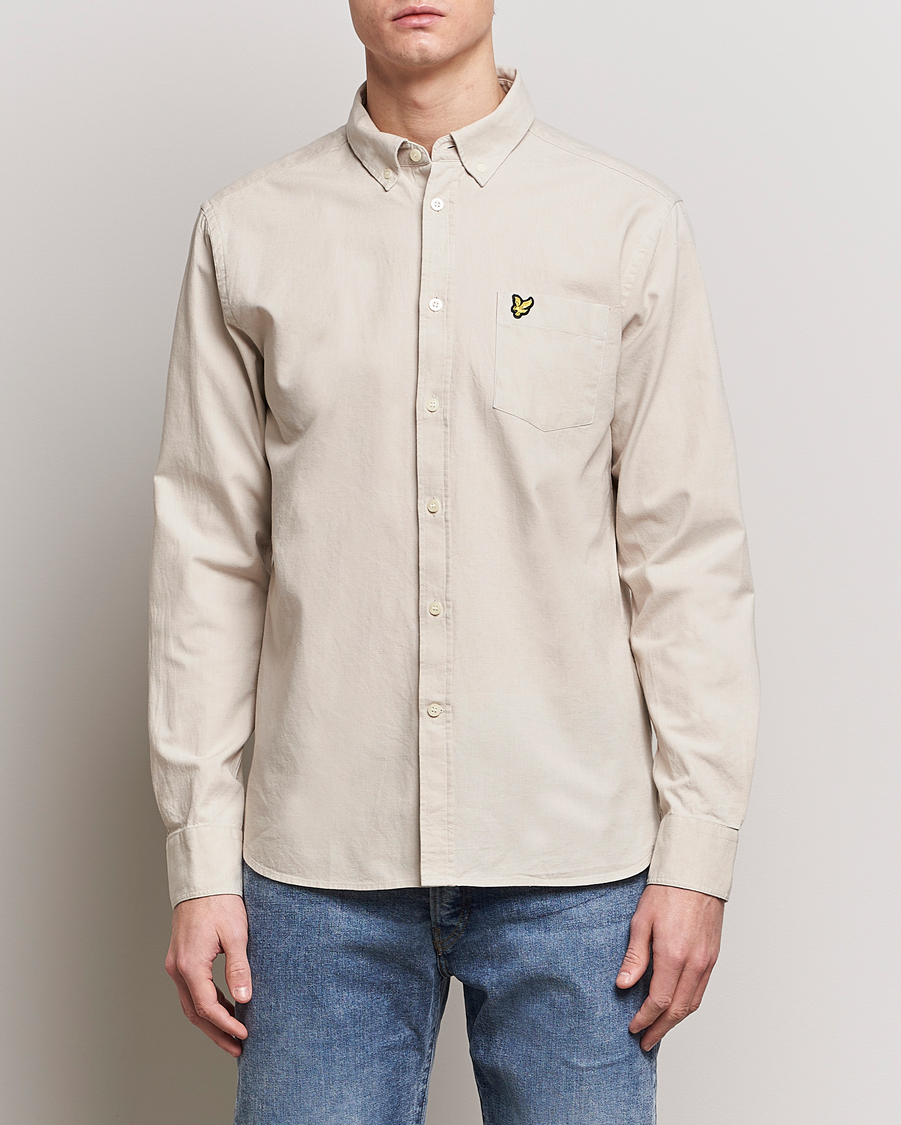 Heren | Lyle & Scott | Lyle & Scott | Linen Button Down Shirt Cove