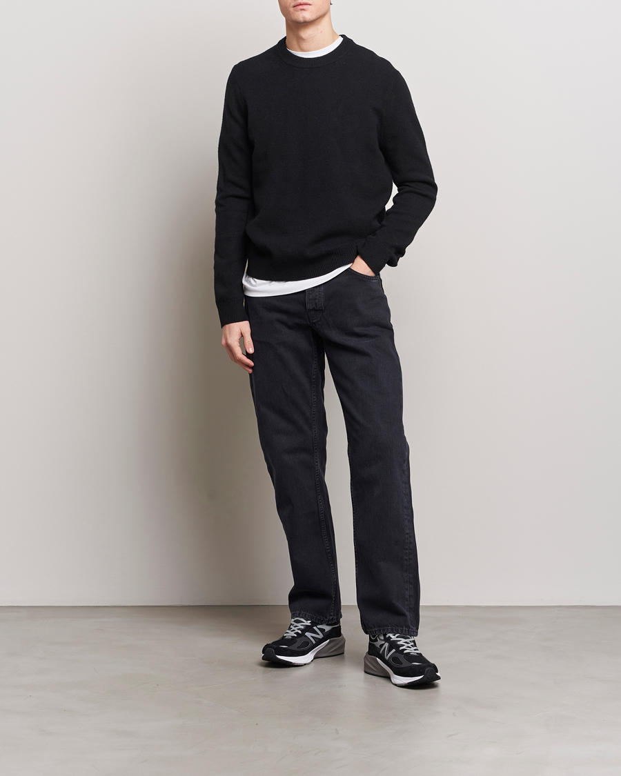 Heren | Truien | Samsøe Samsøe | Isak Crew Neck Black