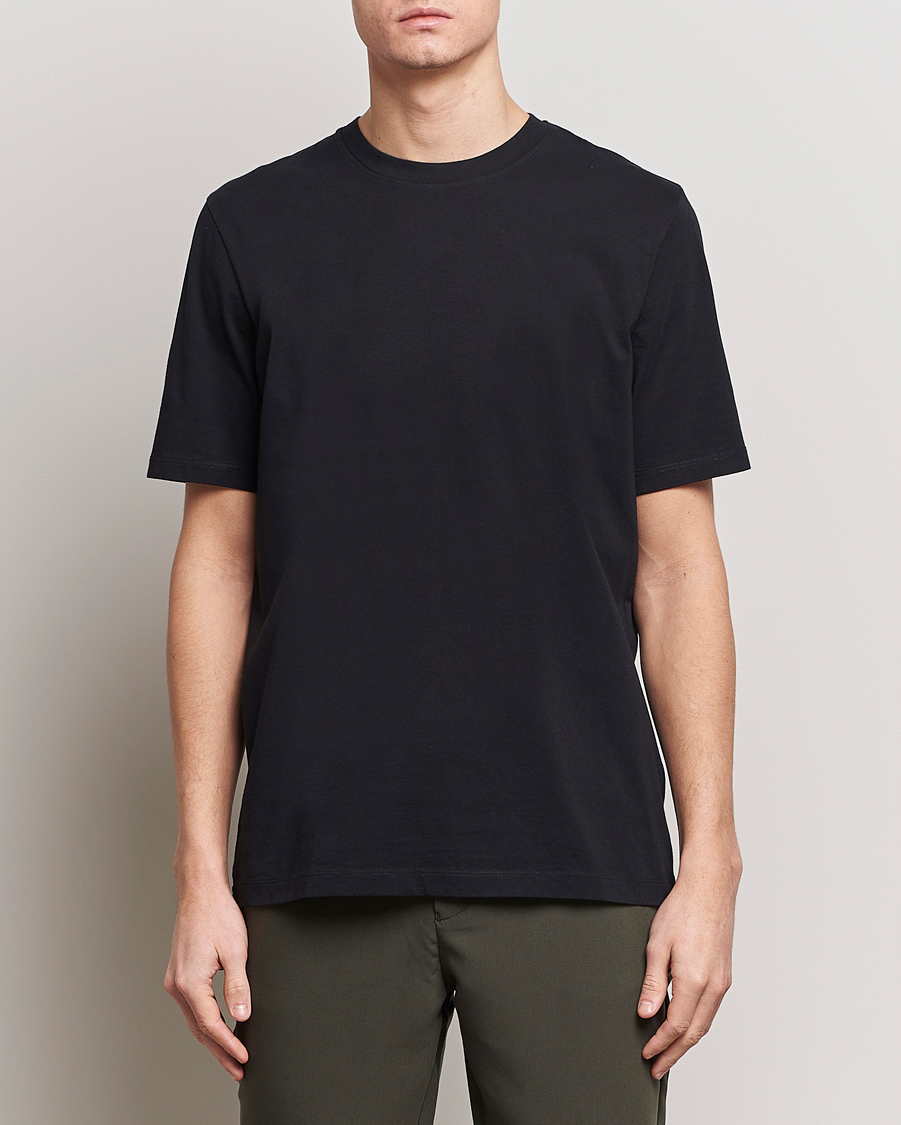 Heren | Zwarte T-shirts | Samsøe Samsøe | Christian T-shirt Black