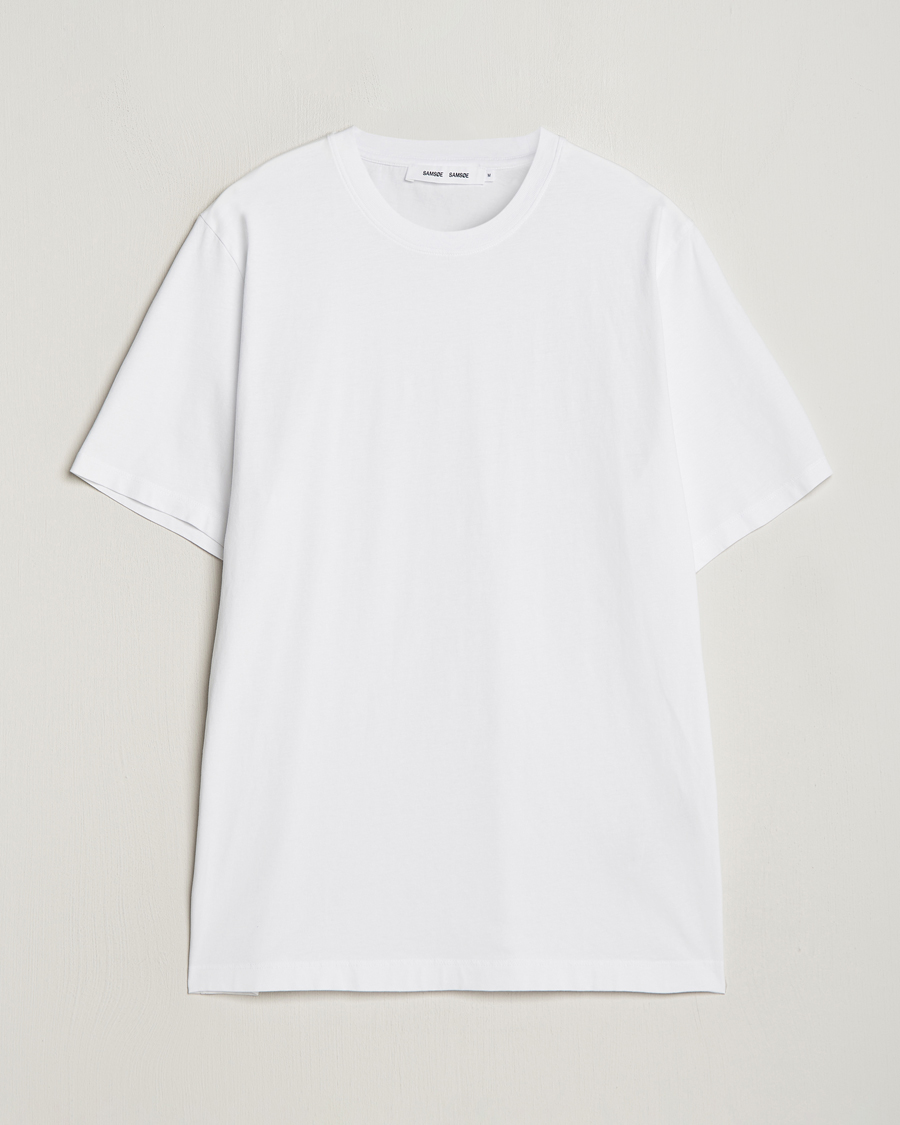 Heren | T-shirts | Samsøe Samsøe | Christian T-shirt White
