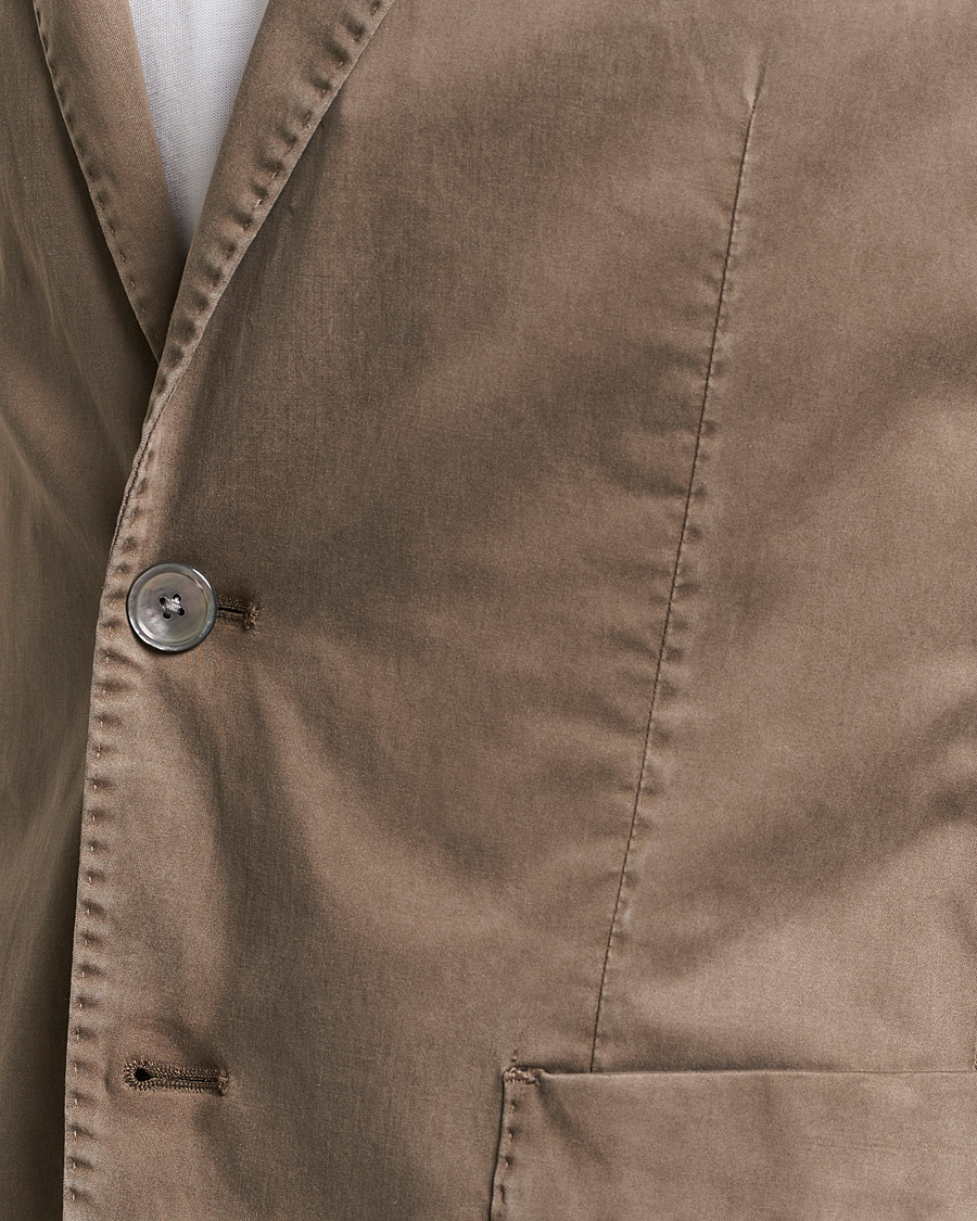 Heren | Pakken | BOSS BLACK | Hanry Cotton Suit Open Brown