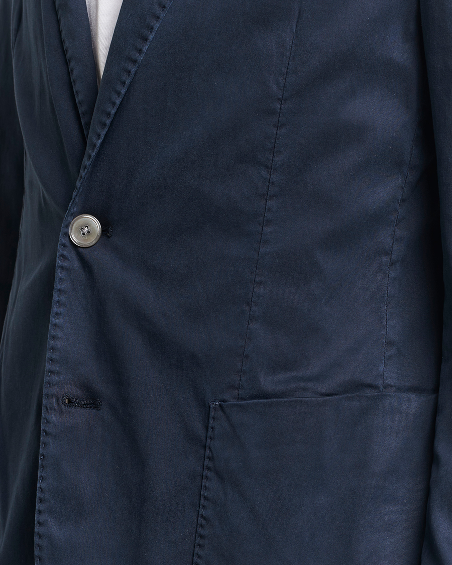 Heren | Pakken | BOSS BLACK | Hanry Cotton Suit Dark Blue