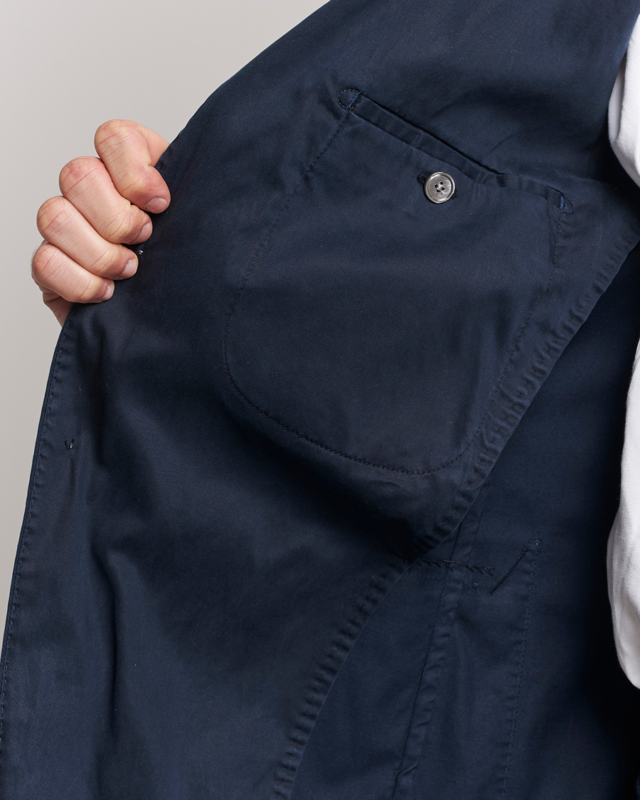 Heren | Pakken | BOSS BLACK | Hanry Cotton Suit Dark Blue