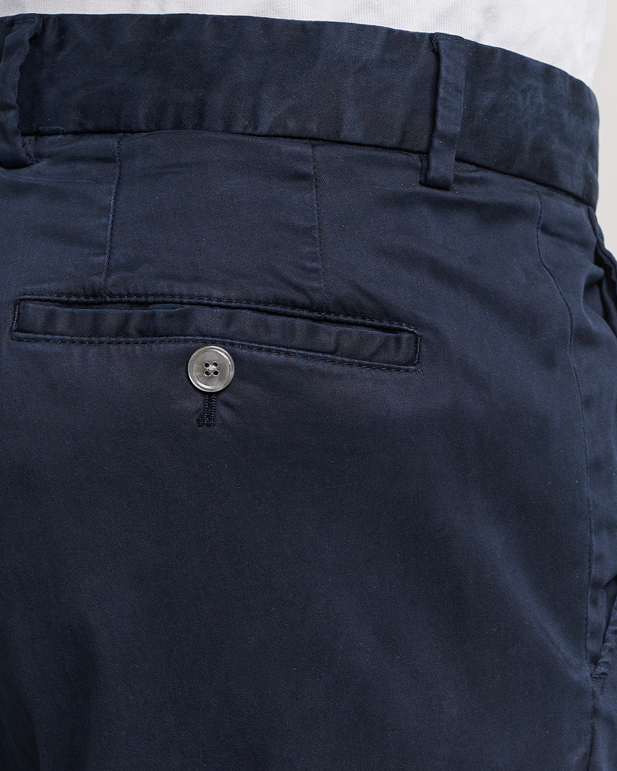 Heren | Pakken | BOSS BLACK | Hanry Cotton Suit Dark Blue