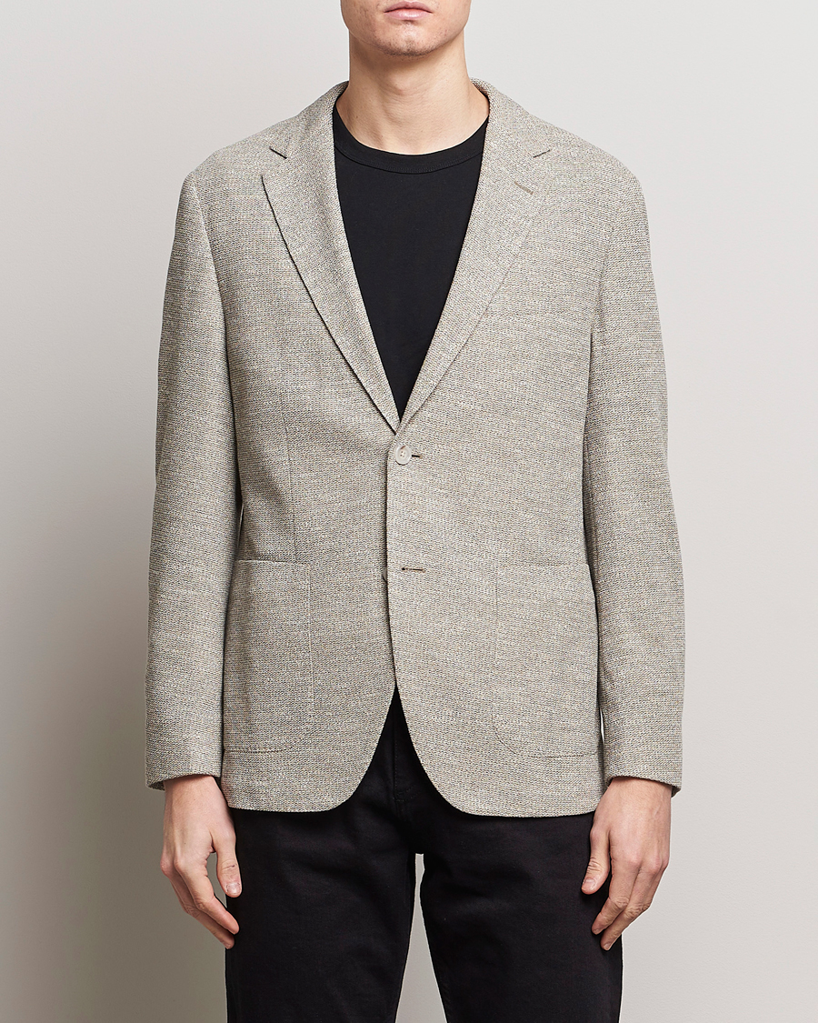 Heren | Afdelingen | BOSS BLACK | Jaye Regular Fit Jersey Blazer Light Beige