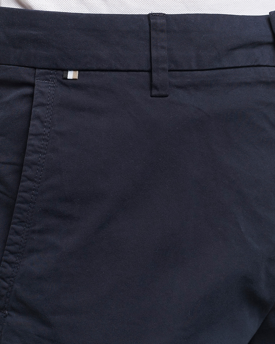 Heren | Broeken | BOSS BLACK | Kaiton Cotton Pants Dark Blue
