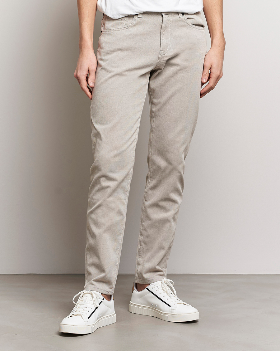 Heren | BOSS BLACK | BOSS BLACK | Re.Maine 5-Pocket Pants Open Beige