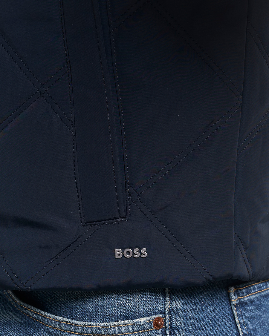 Heren | Jassen | BOSS BLACK | Crebo Vest Dark Blue
