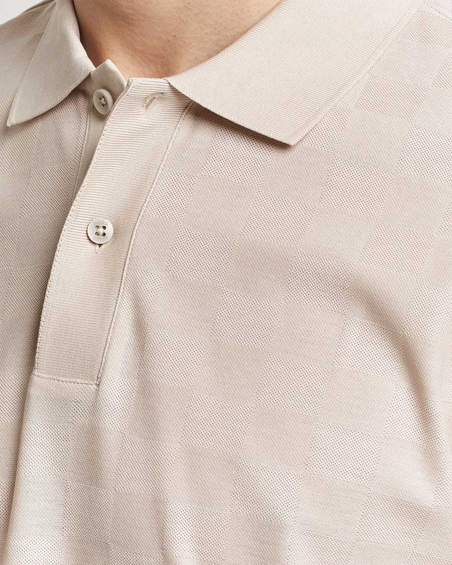 Heren | Polo's | BOSS BLACK | Porsche Parlay Jersey Piké Open White