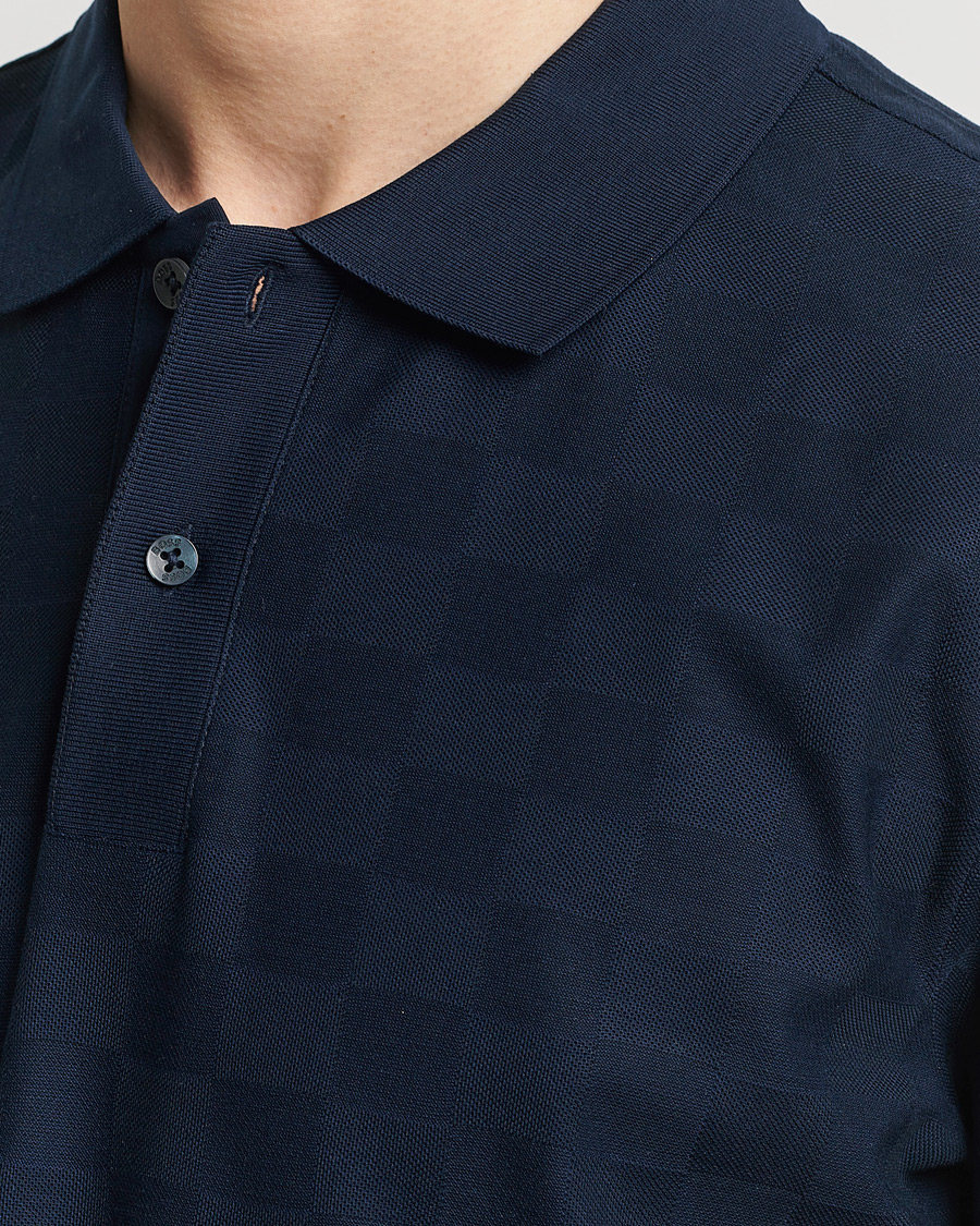 Heren | Polo's | BOSS BLACK | Porsche Parlay Jersey Piké Dark Blue
