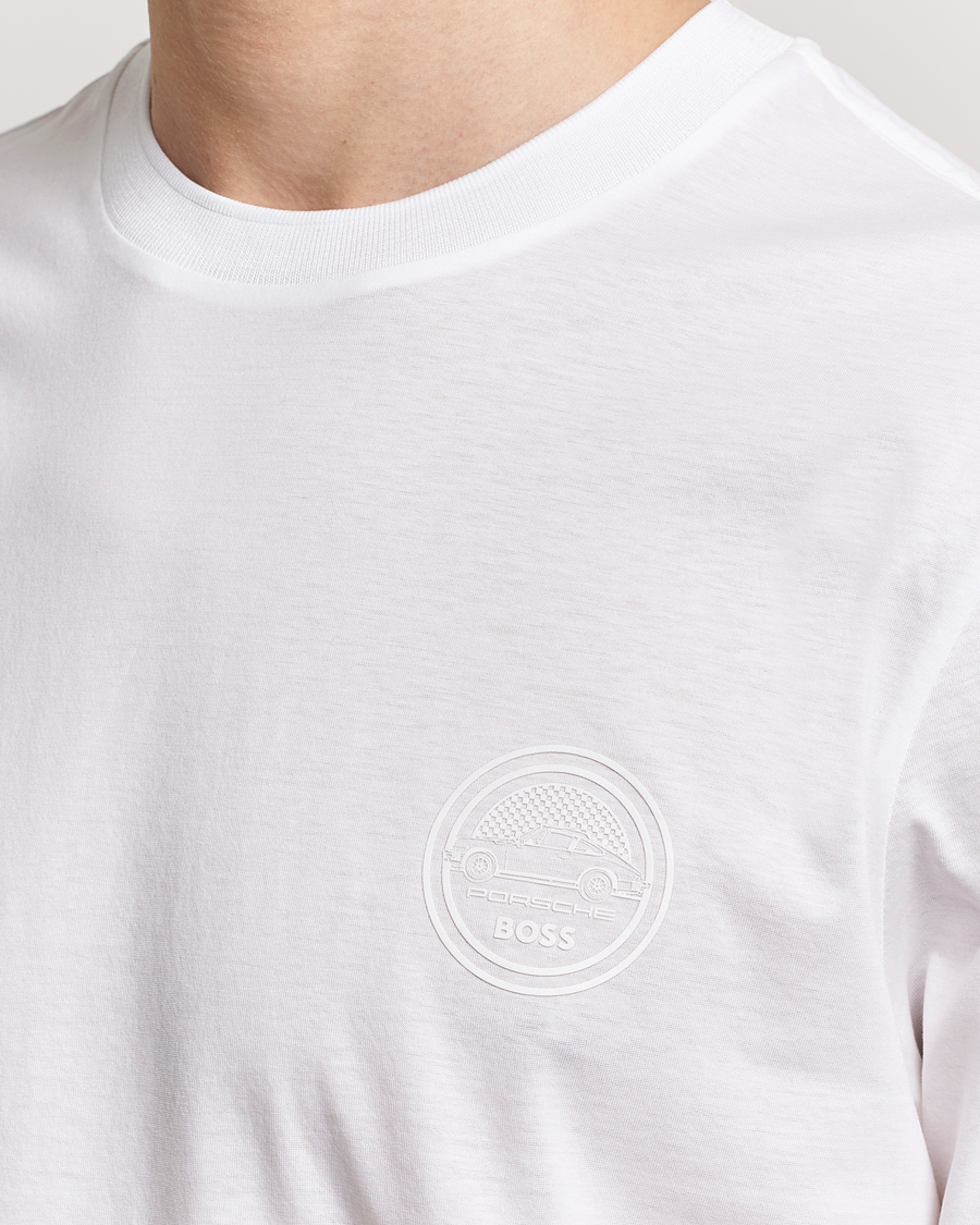Heren | T-shirts | BOSS BLACK | Porsche Thompson T-Shirt White