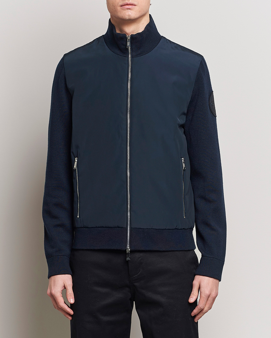 Heren | BOSS BLACK | BOSS BLACK | Porsche Papillon Hybrid Jacket Dark Blue