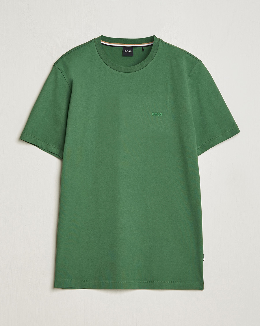 Heren | T-shirts | BOSS BLACK | Thompson Crew Neck T-Shirt Open Green