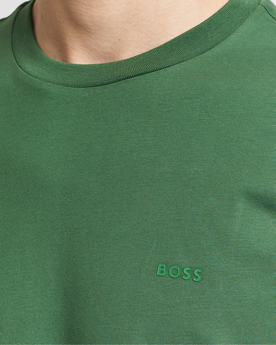 Heren | T-shirts | BOSS BLACK | Thompson Crew Neck T-Shirt Open Green