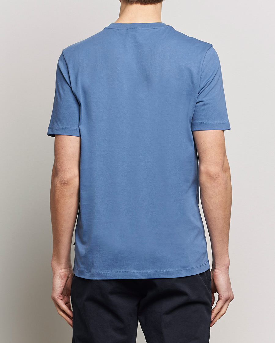 Heren | T-shirts | BOSS BLACK | Thompson Crew Neck T-Shirt Open Blue