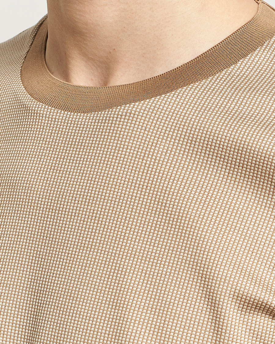 Heren | T-shirts | BOSS BLACK | Tiburt Crew Neck T-Shirt Medium Beige
