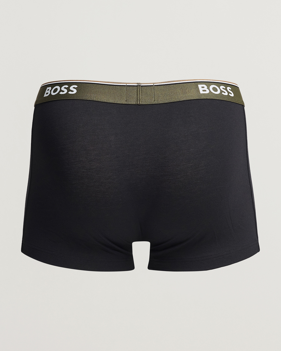 Heren | Boxershorts | BOSS BLACK | 3-Pack Trunk Black