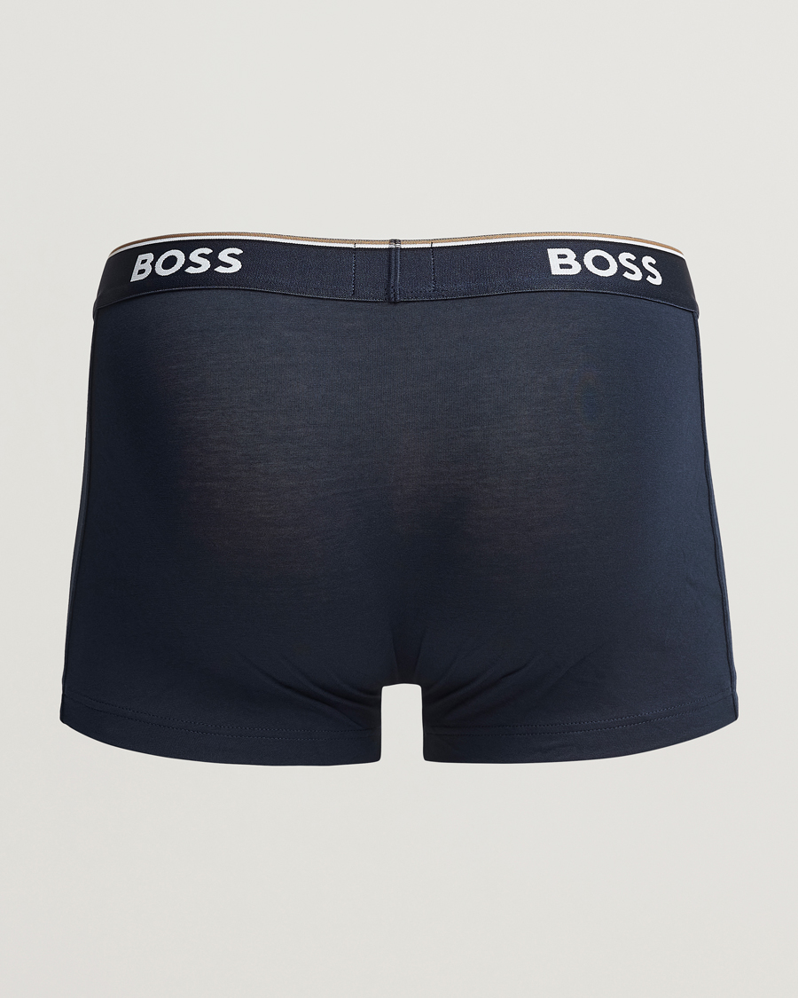 Heren | Zwembroeken | BOSS BLACK | 3-Pack Trunk Black/Blue