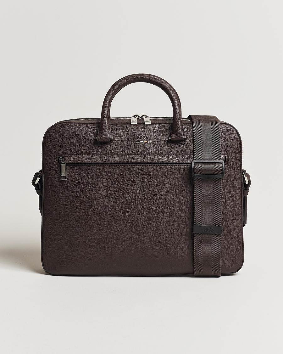 Heren | BOSS BLACK Ray Document Case Dark Brown | BOSS BLACK | Ray Document Case Dark Brown