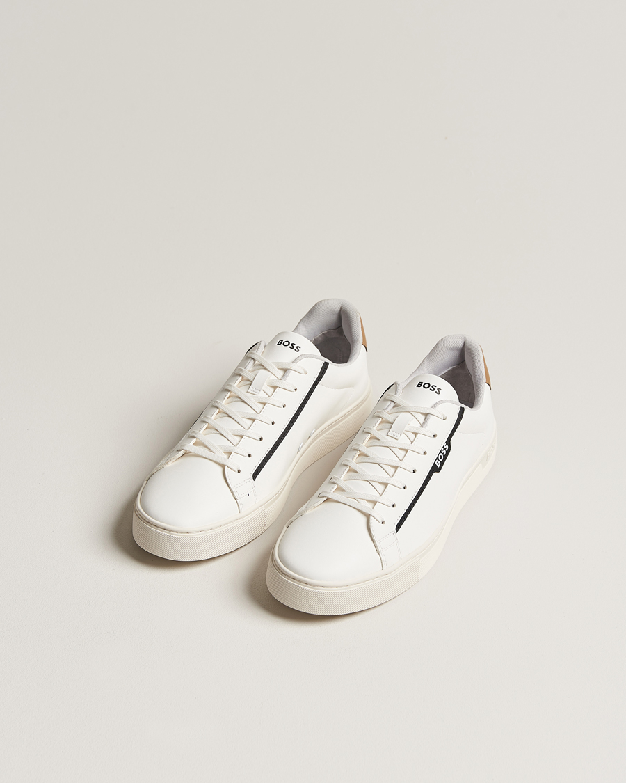 Heren | Sneakers | BOSS BLACK | Rhys Tenn Sneaker Open White