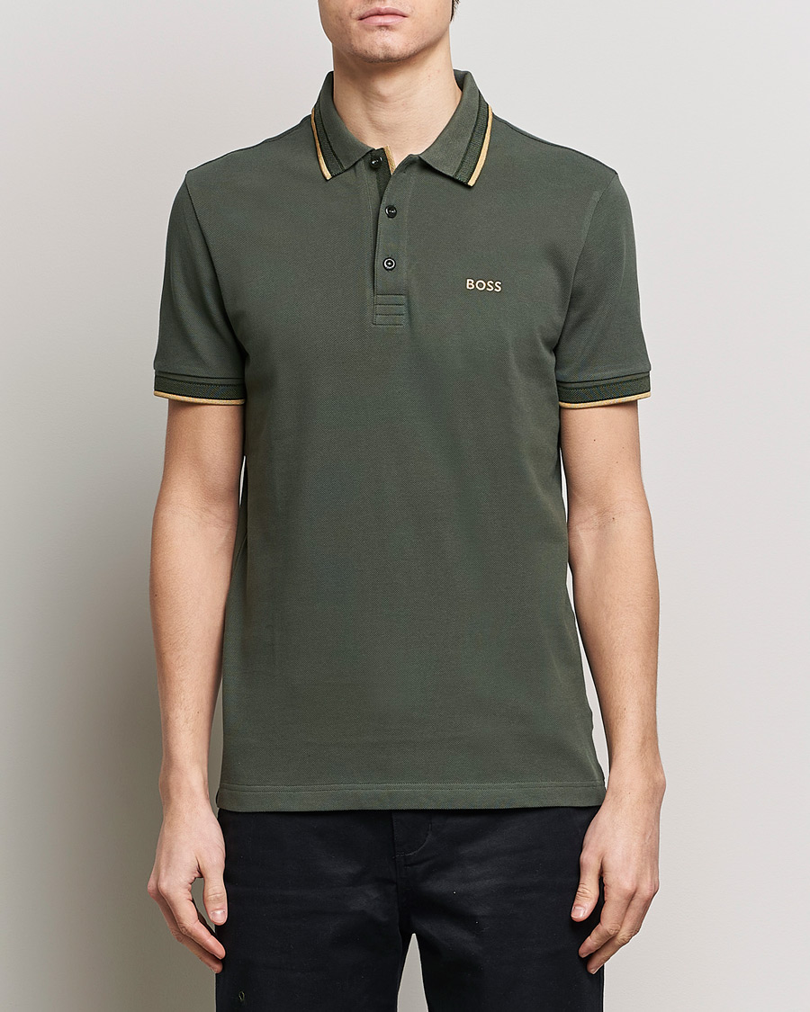 Heren | Poloshirts met korte mouwen | BOSS GREEN | Paddy Piké Open Green