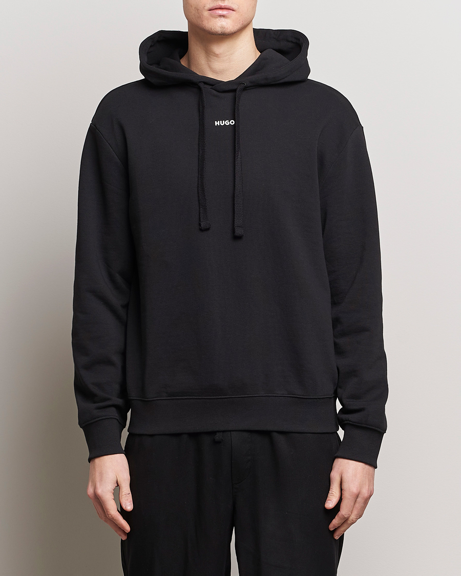 Heren |  | HUGO | Dapo Logo Hoodie Black