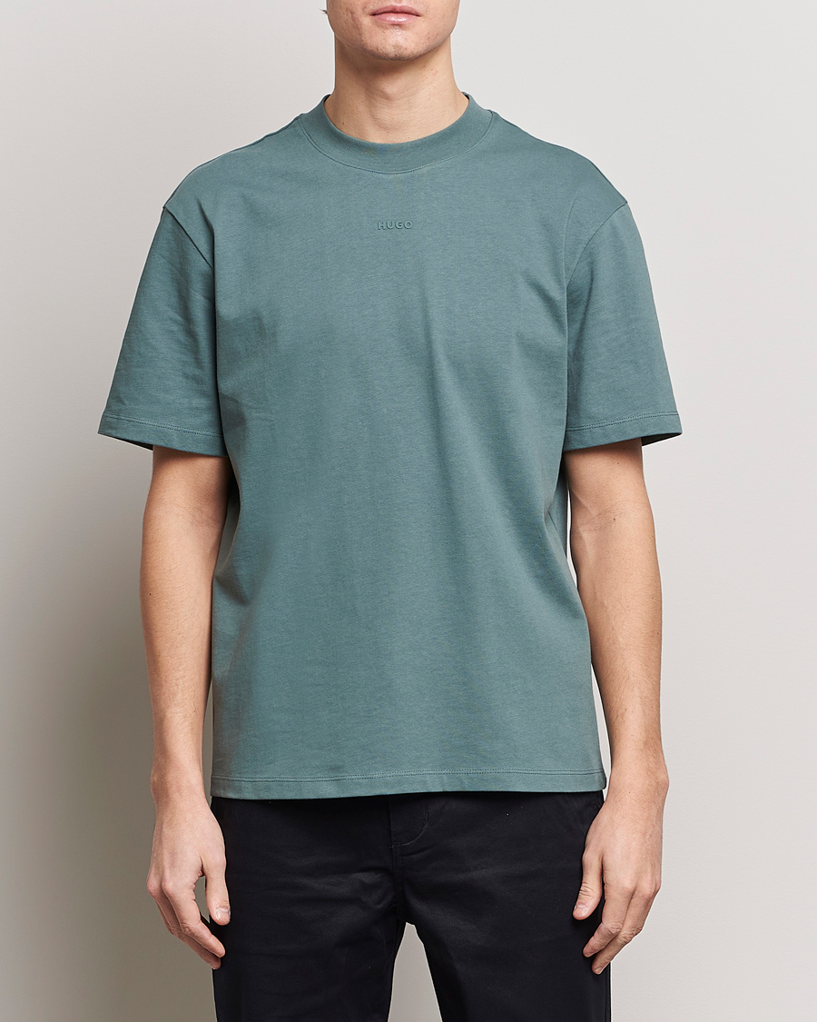 Heren | T-shirts | HUGO | Dapolino T-Shirt Dark Green