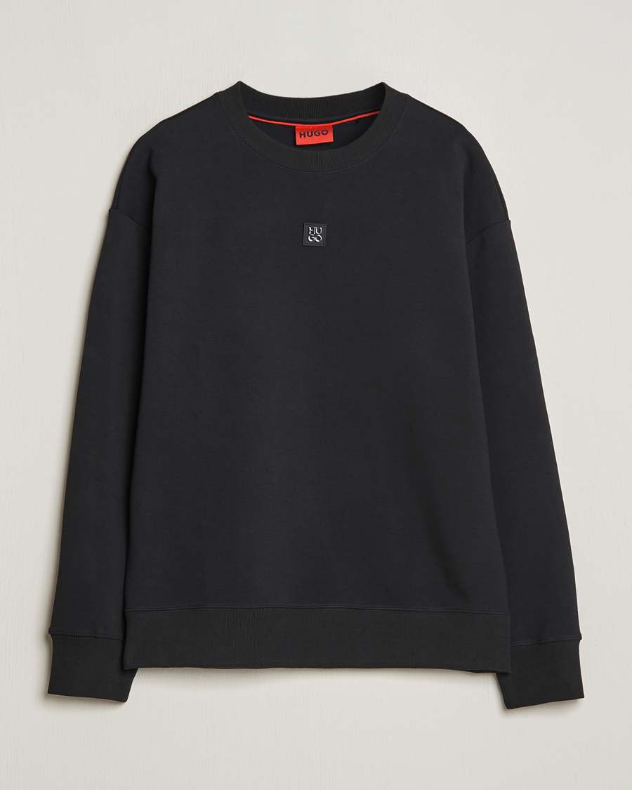 Heren | Truien | HUGO | Dettil Logo Sweatshirt Black
