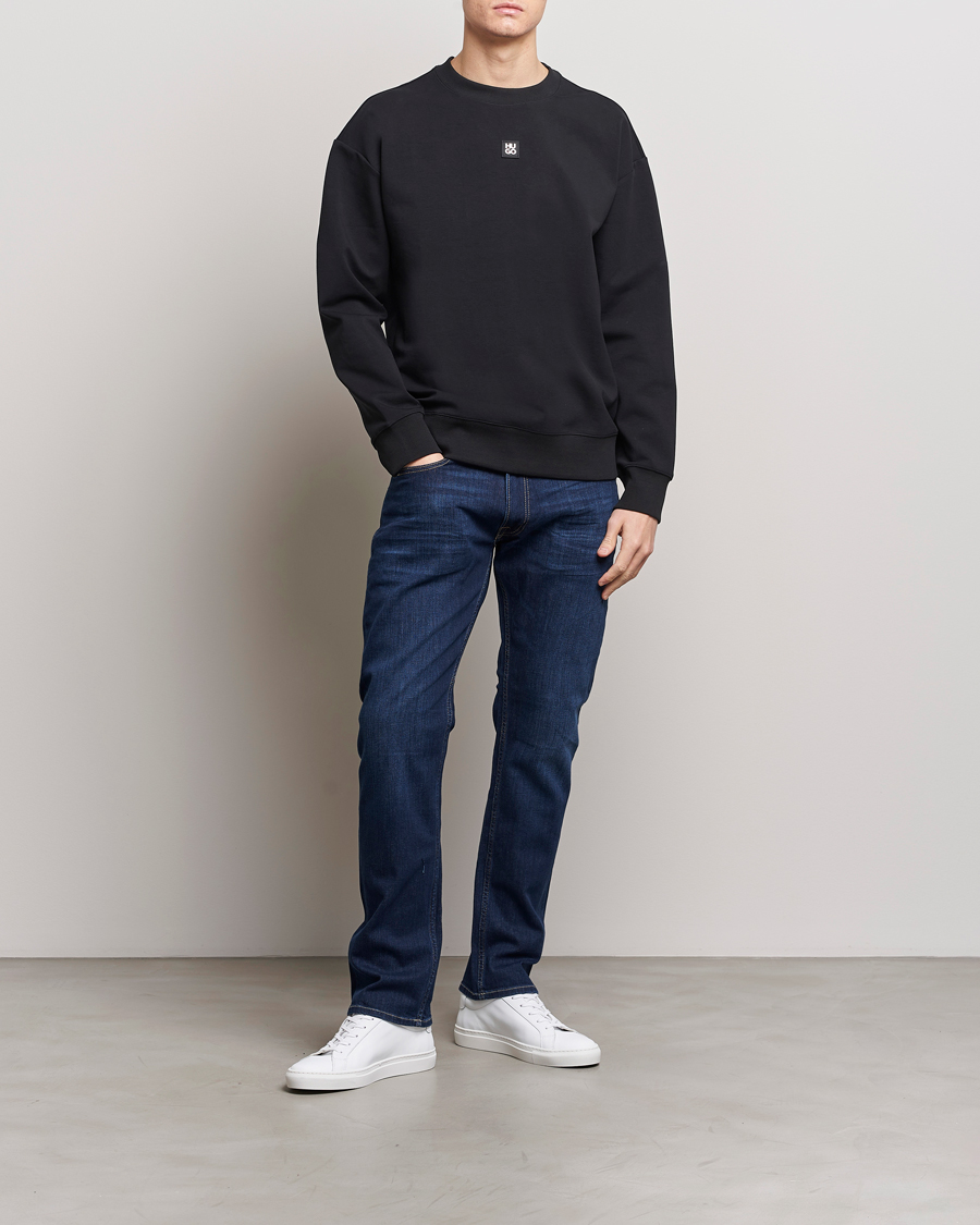 Heren | Truien | HUGO | Dettil Logo Sweatshirt Black