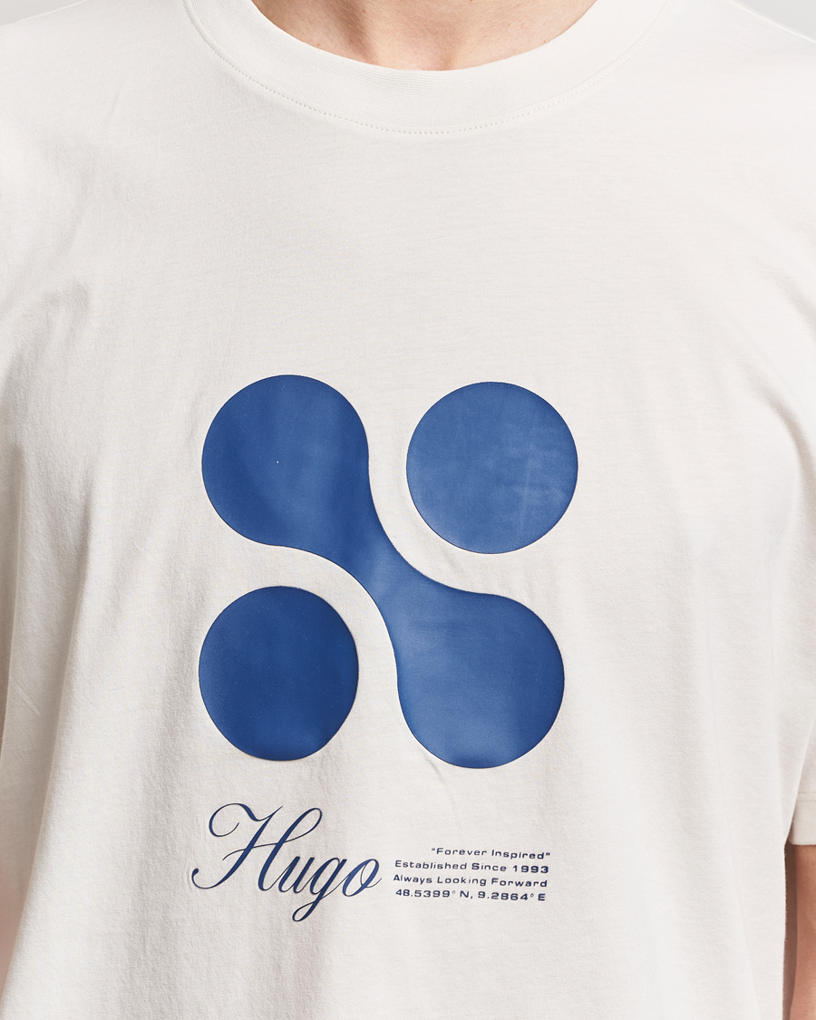 Heren | T-shirts | HUGO | Dooling Logo T-Shirt Open White