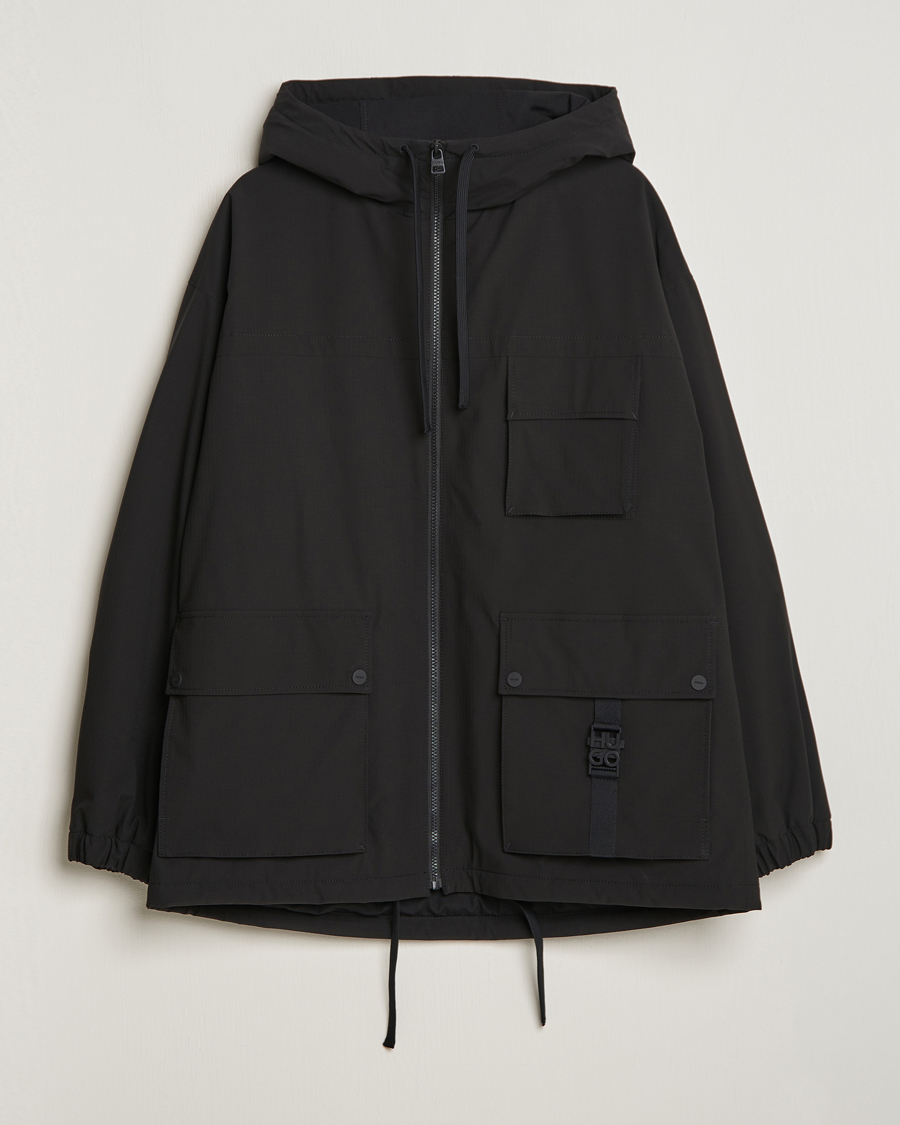 Heren |  | HUGO | Borjo Hooded Jacket Black