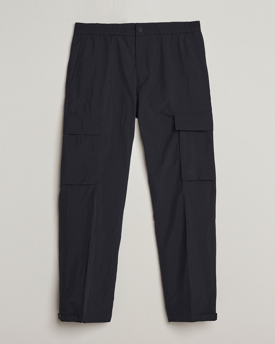 Heren | Broeken | HUGO | Gero Nylon Cargo Pants Black