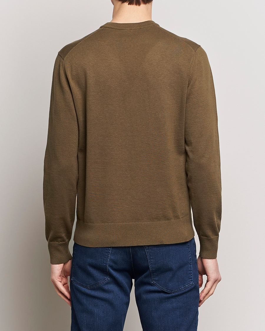 Heren | Truien | BOSS ORANGE | Kanovano Knitted Sweater Open Green
