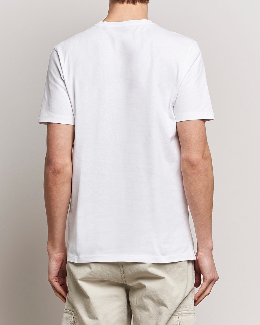 Heren | T-shirts | BOSS ORANGE | Tales Logo Crew Neck T-Shirt White