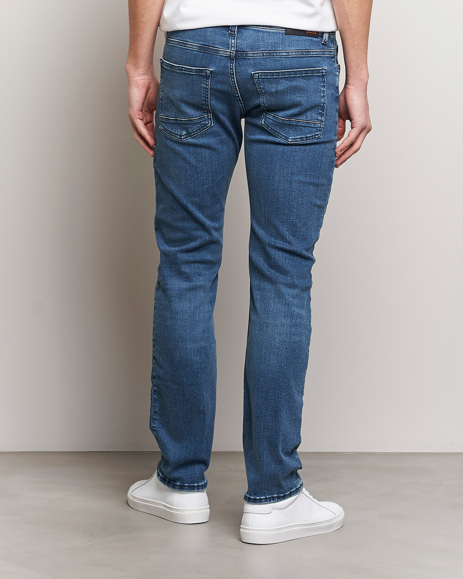Heren | Jeans | BOSS ORANGE | Delaware Slim Fit Stretch Jeans Bright Blue
