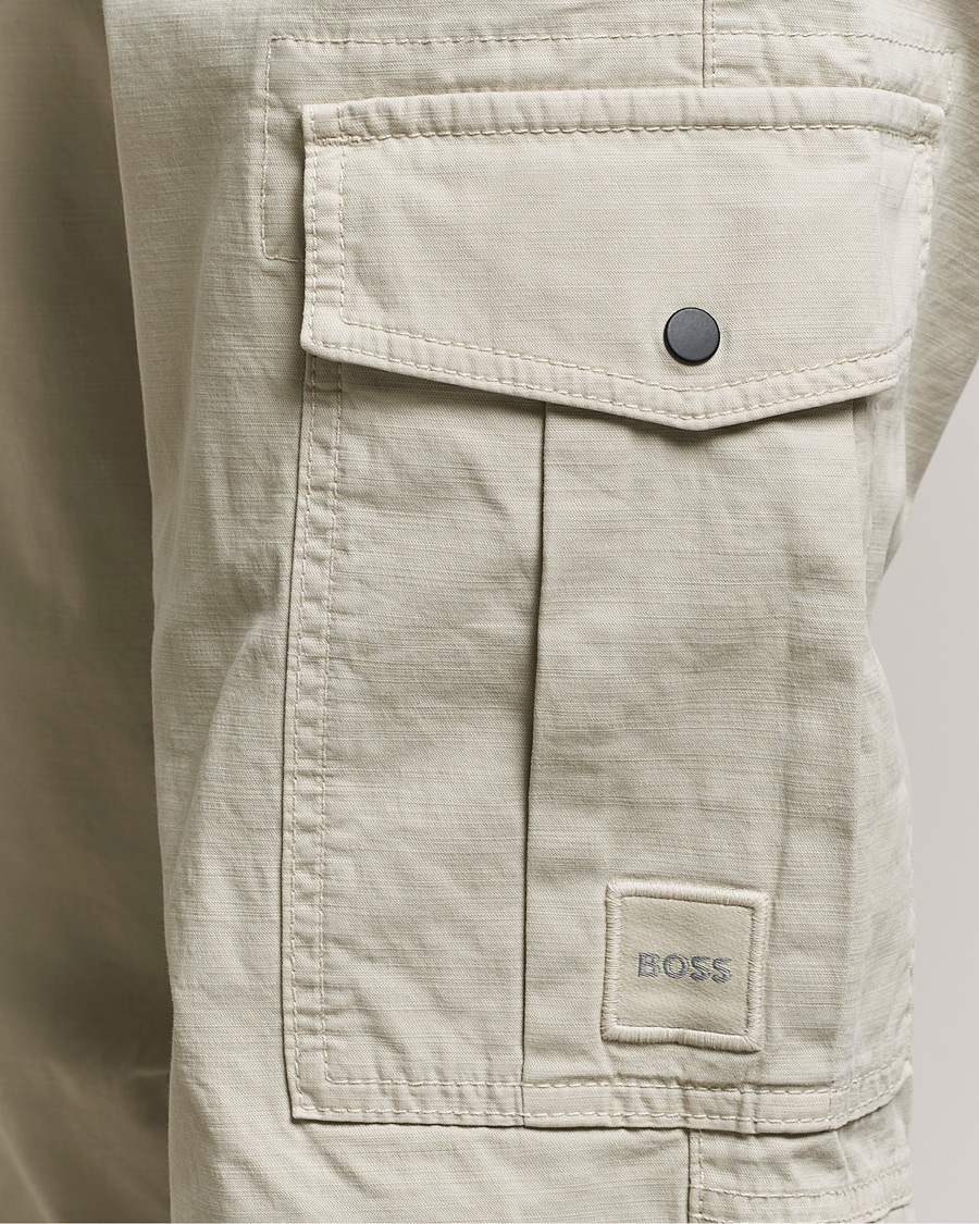 Heren | Broeken | BOSS ORANGE | Sisla 5-Pocket Cargo Pants Light Beige