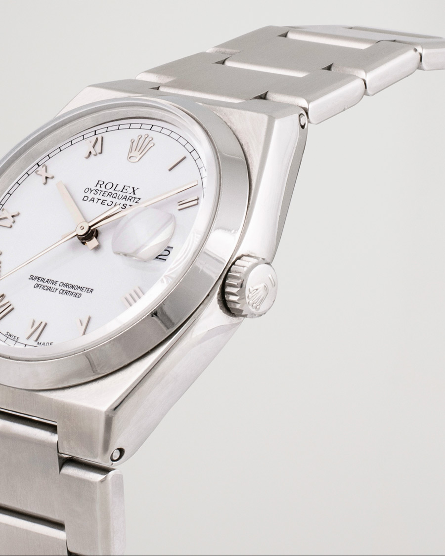 Heren | Rolex Pre-Owned Oysterquartz 17000 Silver | Rolex Pre-Owned | Oysterquartz 17000 Silver
