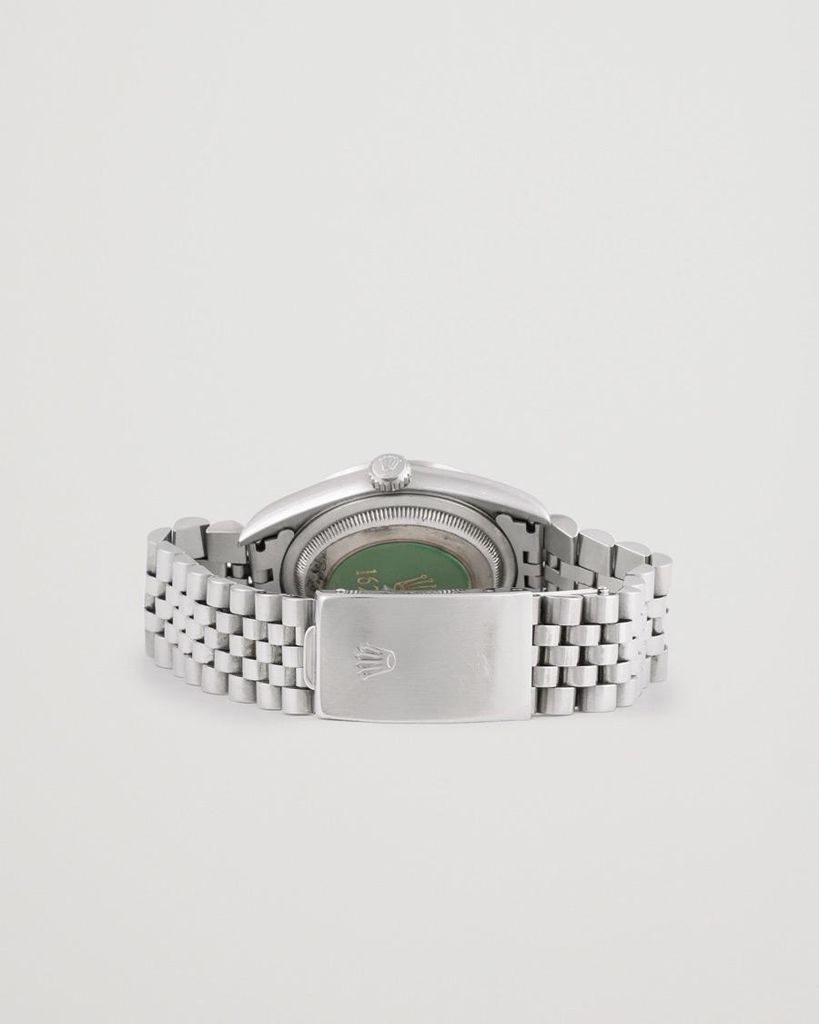 Heren | Rolex Pre-Owned Datejust 16200 Oystert Perpetual Steel Silver | Rolex Pre-Owned | Datejust 16200 Oystert Perpetual Steel Silver