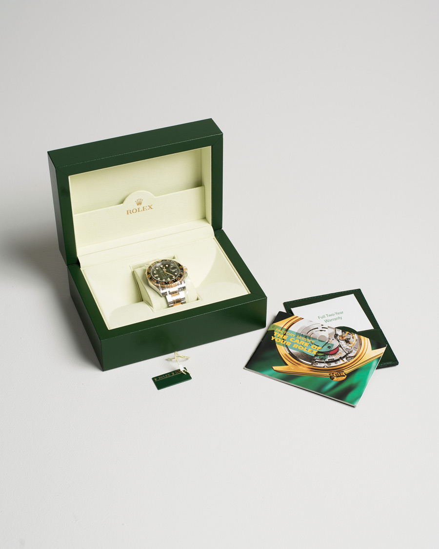 Heren | Rolex Pre-Owned GMT-Master II 116713N Silver | Rolex Pre-Owned | GMT-Master II 116713N Silver