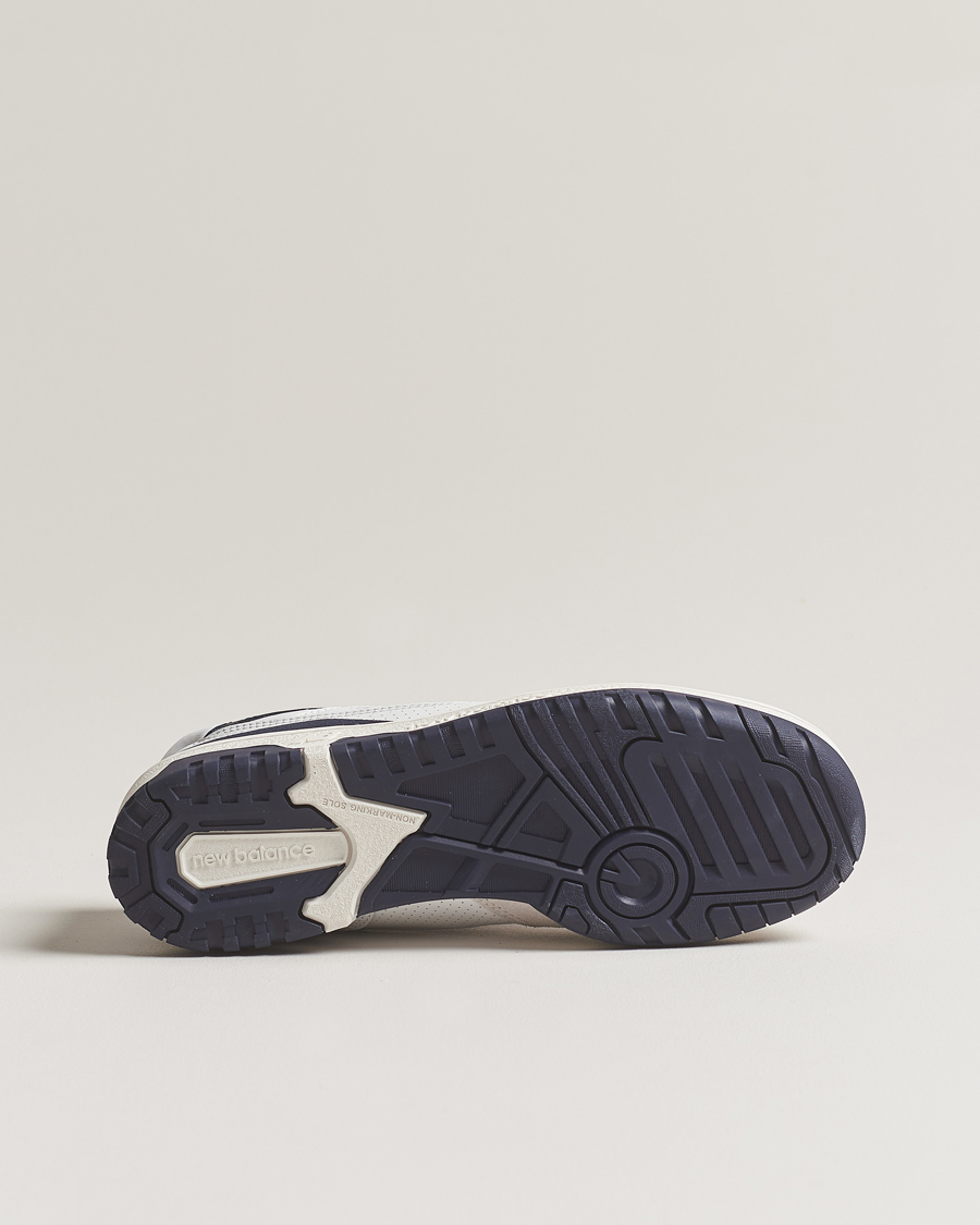 Heren | New Balance 550 Sneakers White/Navy | New Balance | 550 Sneakers White/Navy