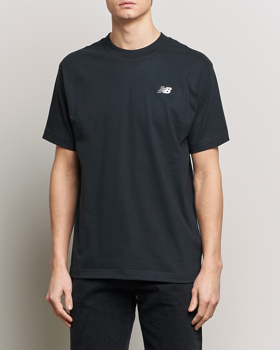 Heren | Contemporary Creators | New Balance | Essentials Cotton T-Shirt Black