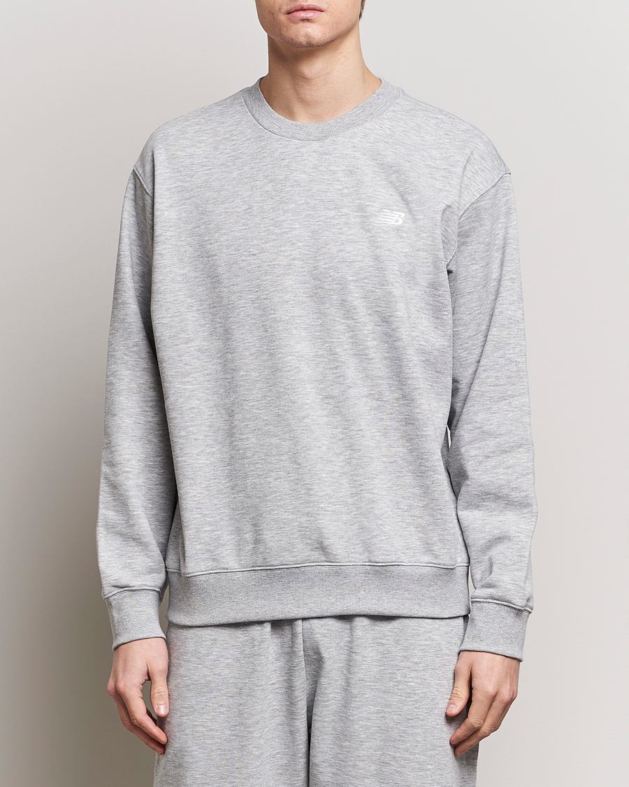Heren | Grijze sweatshirts | New Balance | Essentials French Terry Sweatshirt Athletic Grey