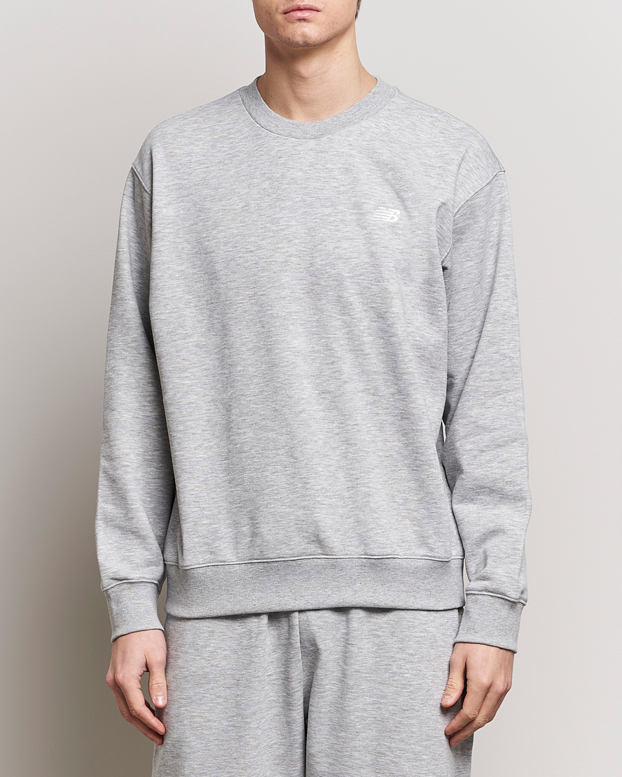 Heren | Truien | New Balance | Essentials French Terry Sweatshirt Athletic Grey