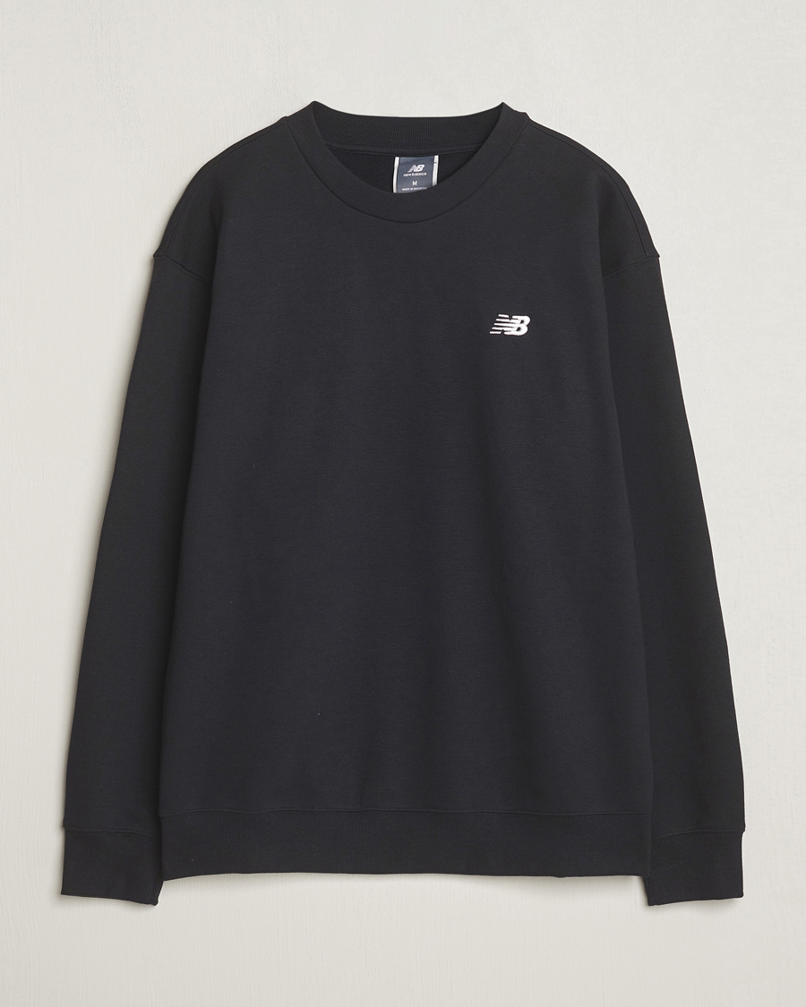 Heren | Truien | New Balance | Essentials French Terry Sweatshirt Black